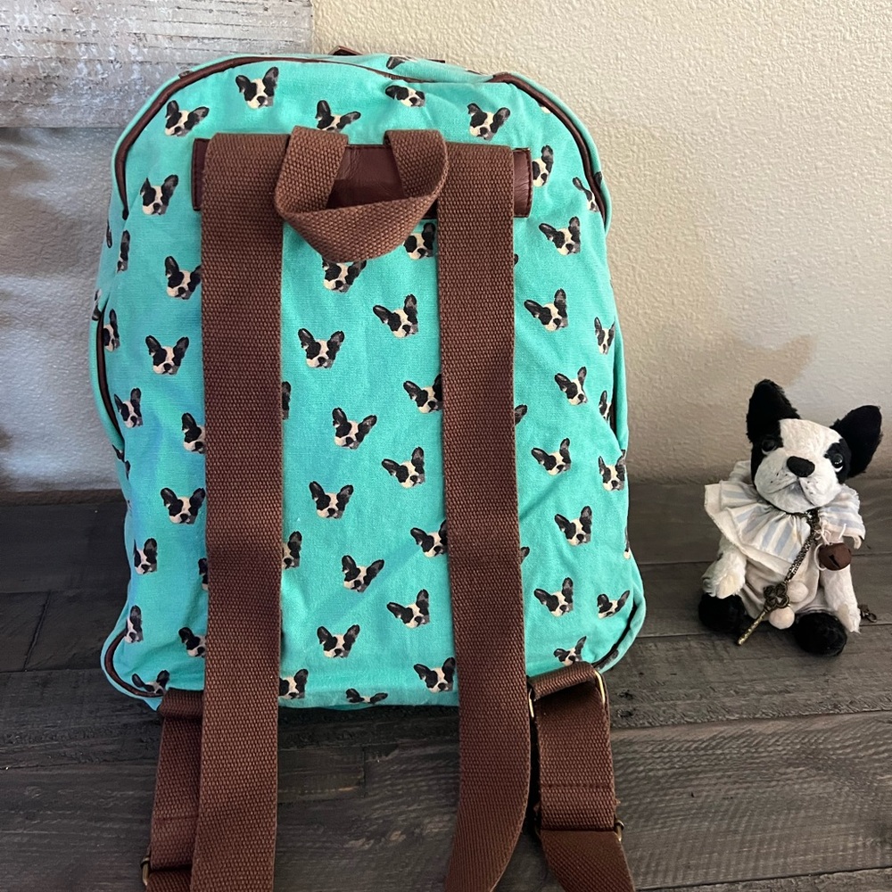 French Bulldog/ Boston Terrier Backpack - Picture 2 of 7
